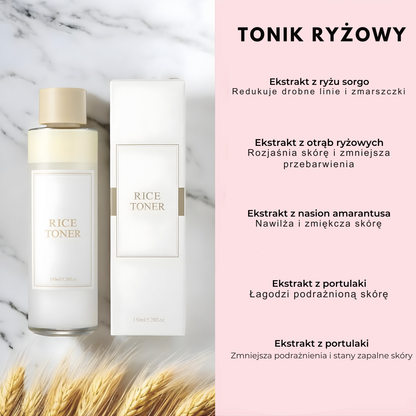 Nawilżający Tonik Ryżowy GlowLane